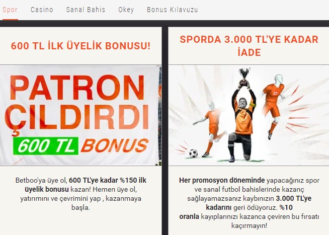Betboo TV turk