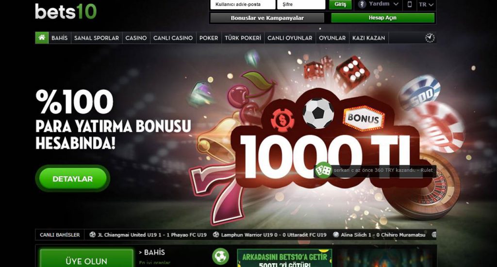Bets10 Giriş Turk