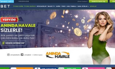 Imajbet Canlı Bahis turk