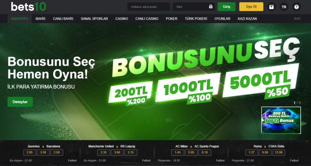 Bets10 Giriş
