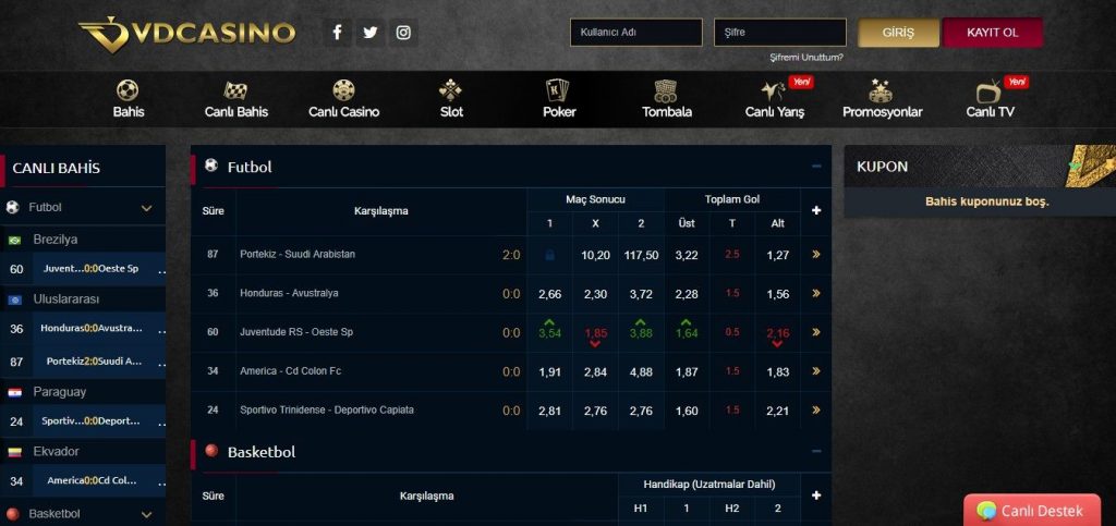 Vdcasino Casino turkiye