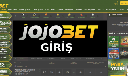 Jojobet Giriş Turkiye