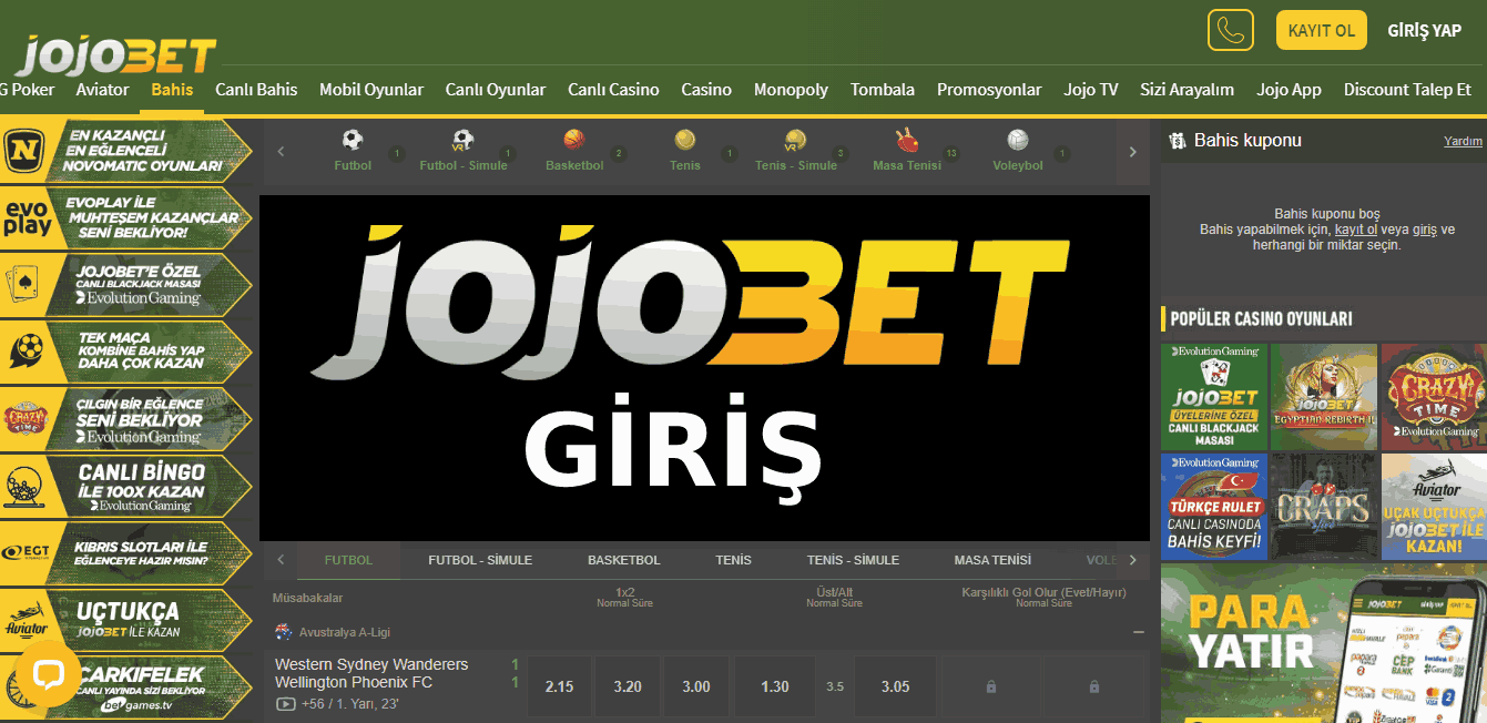 Jojobet Giriş Turkiye
