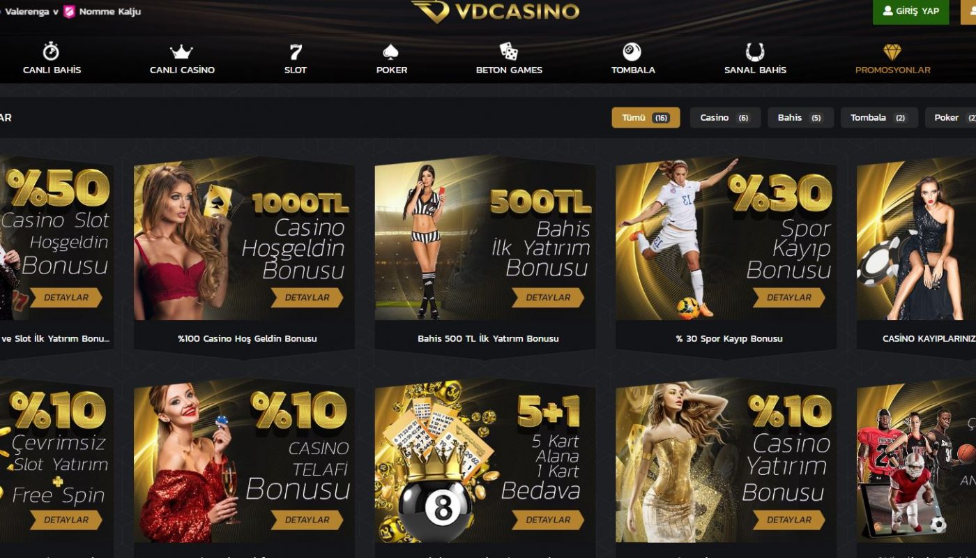 Vdcasino Yeni Adresi turk