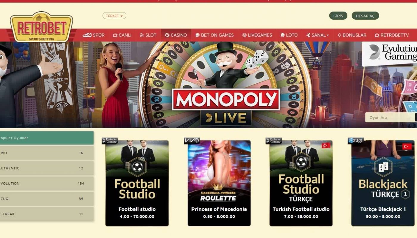 Retrobet Yeni Adresi turk